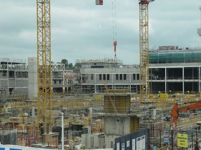 Building the foundations of a greater Newbury © Copyright Bill Nicholls and licensed for reuse under this Creative Commons Licence.