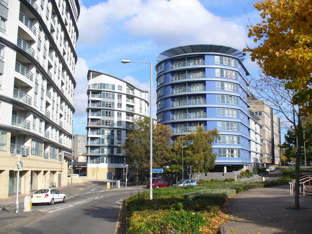 Woking has changed a lot since Inventor Ken Woods  time - © Copyright Colin Smith and licensed for reuse under this Creative Commons Licence.
